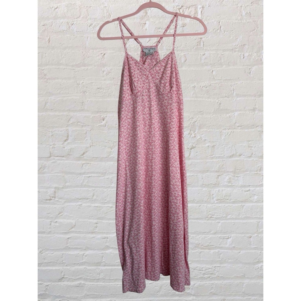 Vintage Kathy Ireland Floral Baby Doll Dress Night Dress Women's Small Cottage